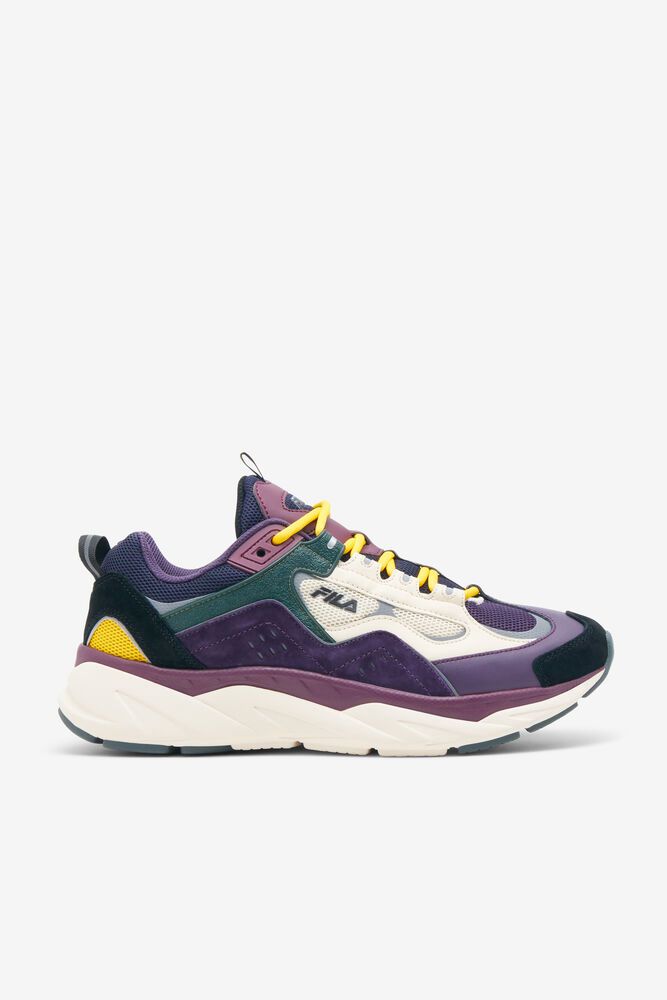 Fila Sneakers Trigate Plus Mens Purple - India KPD-394078